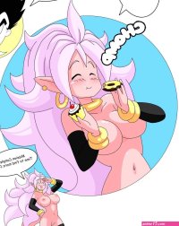 Dragon Ball Yamete: Android 21 Saga porn comic