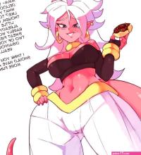 Android 21s Sweet Treat porn comic