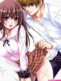 Sticker for Sale avec luvre Couple anime sexy