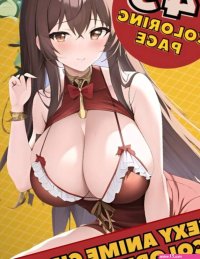 Sexy Anime Girls Coloring Book: Uncensored Hentai Hot Naughty Girls With Big Breasts Something new! Only Adults: Nigo Ana: 9798850085407: : Books