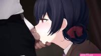 Morino Rinze Idol Master best animated blowjob Najar