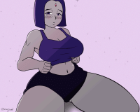 Raven Boobs Drop Gif 103543