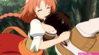 Breast hug by BlackSnowMaker on DeviantArt