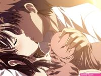 aisuru tsuma reina no uwaki kokuhaku atelier sakura bed breast grab brown hair game cg kawashima reina long hair