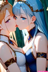 ExterionAI on X: Kissing the Princess anime animegirl breasts fanservice hotgirl sexy sexybody tits hentaianime hentaigirl sexyfanart ecchigirls ecchiart cleavage nude nipple AnimeArt boob cleavage sexy hentai