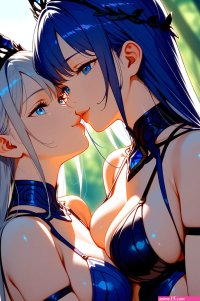 ExterionAI on X: Kissing the Princess anime animegirl breasts fanservice hotgirl sexy sexybody tits hentaianime hentaigirl sexyfanart ecchigirls ecchiart cleavage nude nipple AnimeArt boob cleavage sexy hentai