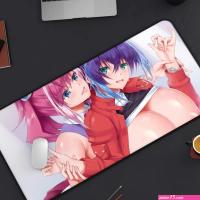 Hiiragi Yuzu and Serena Yugioh Boobs Play Desk Mat