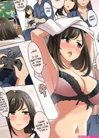 Porn comic Gaming with the Girlfriend. Wakamatsu Sex comic playing the console