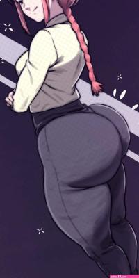 Makima Booty porn