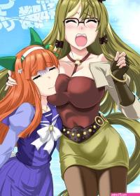 umamusume sky multiple girls breast envy tail