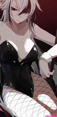 Arlecchino in bunny suit