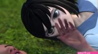 Teasing: 3D College Lesbians Sex Cartoon