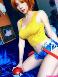 Super Geek Girls on X: misty from Pokemon cosplay by the beautiful PlaysShanny PokemonGO PokemonGOfriends cosplayergirl lingerieaddict lewdgirl cosplaygirl anime cosplay erocosplay sexycosplay sexy cosplayer boobs lewdcosplay...