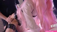 Nikke Yuni Cosplayer get pounded Japanese Anime Porn Crossdresser costume play tranny five