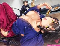 Wallpaper : cosplay anime girls big boobs cartoon cleavage comics traditional clothing Monogusa Neneko to Taida na Tantei Cho Yomisaka Neneko costume 1604x1243