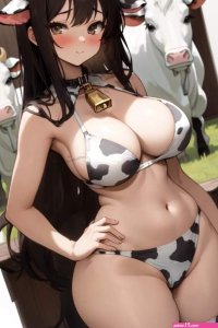 The Barn Anime Cowgirls Series Physical A5 A4A3 Prints original