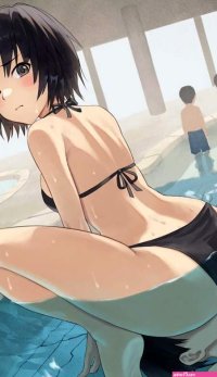 Underwater Facesitting. free hentai porno xxx comics rule34 nude art at HentaiLib.net