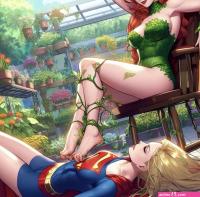Poison Ivy footdom anime ai by krogan123 on DeviantArt