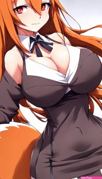 Anime fox girl big boobs sexy by die12345677 on DeviantArt