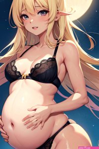 Anime Pregnant Small Tits 18 Age Orgasm Face Blonde Straight Hair Style Dark Skin Warm Anime Moon Back View Gaming Bra 3679038923290411299