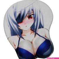 Rem Re Zero Anime 3d Sexy Anime Ass Big Breast Wrist Mouse Pad 256 X215x30mm Computer Office Game Accessories Kawaii Mousepad