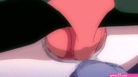 Cartoon girl gets fucked in all holes by monsters