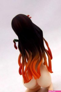 Demon Slayer: Kimetsu no Yaiba Nezuko Kamado flat chested 16 naked an