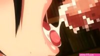 Swallowing a mouth full of his seed after oral sex