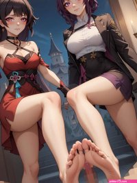 Kafka and Sparkle Doble Footjob by EroSagaIA on DeviantArt