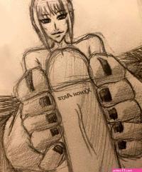 Rule 34 Makima footjob sketch XenonArtz Chainsa...