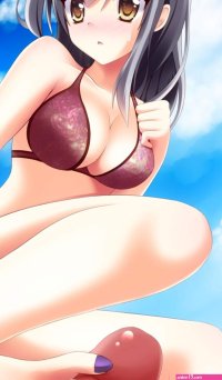 midori rin kantai collection shoukaku kancolle bikini top feet footjob penis swimsuits uncensored
