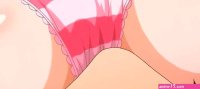 Petite anime girls with big tits have their shaved pussies stuffed