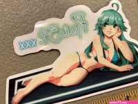 New Bikini Ass Sexy Big Boobs Butt Anime Girl Meme Vinyl Decal Sticker Car Truck