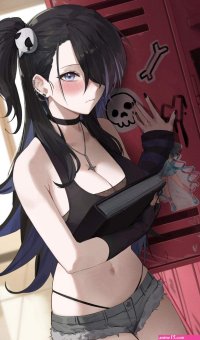 Rule 34 Goth thighs