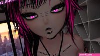 Bratty goth girl is secretly horny for your cock and does whatever you command