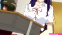 Schoolgirl Cant Stop Masturbating In Class With Others Seeing