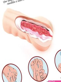 Masturbation Sleeve Realistic Anime Girl 3D Vagina Crazy Bull
