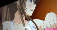 Anime girl masturbating