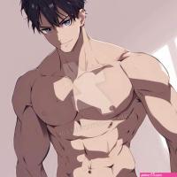 Ai Anime Animeboy Animeman Barechest Boxers Boy Bu by jerry2309 on DeviantArt