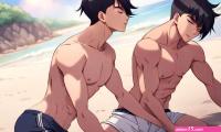 young Asian Gay guy in underwear by Absolcal on DeviantArt