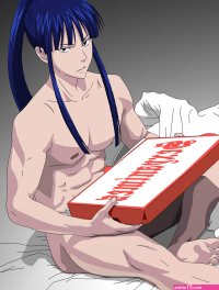 Sexyanimes on X: yukanda hot anime guy guys naked dgrayman muscle muscles abs sitting posing nude longhair AnimeArt nipples fanart sexyanimes