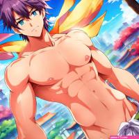 Naked anime men by uhhgfdxcf on DeviantArt