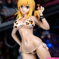 24cm Fairy Tail Lucy Heartfilia Sexy Nude Girl Model PVC Anime Action Hentai Figure Adult Collection Model Toys Doll Gift