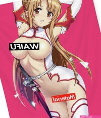 Asuna Sword Art online Waifu Anime manga series fanart hentai ahegao oppai 1 Tapestry by Mad Lab