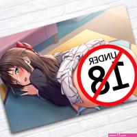 Sexy Girl No Underpants Anime Uncensored Wall Art Canvas Painting Boys Room Home Decoration Posters and Prints Pictures