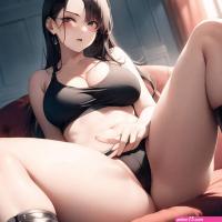 drunken mature anime girl spreading her legs by arseholeartist on DeviantArt