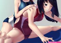 2girls barefoot original spread legs toumin