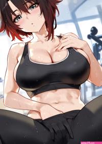 Anime Cute Girl Spread legs at Gym Aiganerated 01 by Aicutiepai43 on DeviantArt