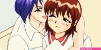 Lesbian schoolgirls masturbating solo and licking each other until they squirt