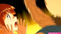 Teen anime hooker loves satifying old man with a huge cock